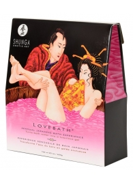 Соль для ванны Lovebath Dragon Fruit, превращающая воду в гель - 650 гр. - Shunga - купить с доставкой в Челябинске