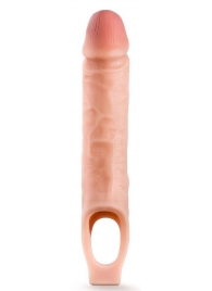 Телесная насадка на пенис 10 Inch Cock Sheath Extender - 25 см. - Blush Novelties - в Челябинске купить с доставкой