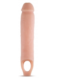 Телесная насадка на пенис 11.5 Inch Cock Sheath Penis Extender - 29,2 см. - Blush Novelties - в Челябинске купить с доставкой