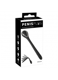 Черный гибкий уретральный стимулятор с вибрацией Vibrating Bendable Dilator - 13,5 см. - Orion - купить с доставкой в Челябинске
