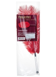 Красное страусовое пёрышко - ToyFa - купить с доставкой в Челябинске