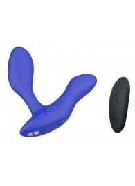 Синий анальный вибратор We-Vibe Vector+ - We-vibe - в Челябинске купить с доставкой