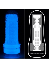 Светящийся в темноте мастурбатор Lumino Play Masturbator Pocketed - Lovetoy - в Челябинске купить с доставкой