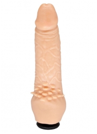 Телесная насадка-фаллос с шипами для массажа клитора - 17,8 см. - LOVETOY (А-Полимер) - купить с доставкой в Челябинске