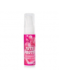 Интимный гель на водной основе Tutti-Frutti Bubble Gum - 30 гр. - Биоритм - купить с доставкой в Челябинске