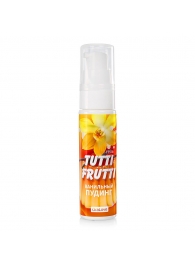 Интимный гель на водной основе Tutti-Frutti  Ванильный пудинг  - 30 гр. - Биоритм - купить с доставкой в Челябинске