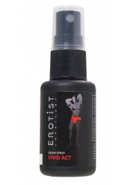 Возбуждающий крем-спрей для мужчин Erotist Vivid Act - 30 мл. - Erotist Lubricants - купить с доставкой в Челябинске