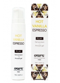 Возбуждающий гель Hot Vanilla Espresso Arousal Gel - 15 мл. - Exsens - купить с доставкой в Челябинске