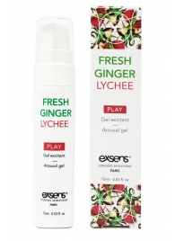 Возбуждающий гель Fresh Ginger Lychee Arousal Gel - 15 мл. - Exsens - купить с доставкой в Челябинске