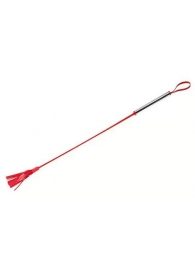 Красный латексный стек с лентами - 62 см. - Sitabella - купить с доставкой в Челябинске