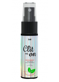 Клиторальный возбуждающий спрей Clit Me On Peppermint - 12 мл. - INTT - купить с доставкой в Челябинске