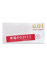 Ультратонкие презервативы Sagami Original 0.01 - 20 шт. - Sagami - купить с доставкой в Челябинске