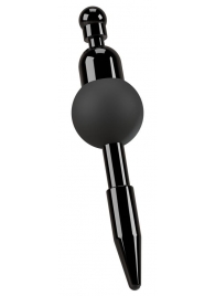 Черный уретральный вибростимулятор Vibrating Penis Plug - Orion - купить с доставкой в Челябинске