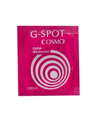 Стимулирующий интимный крем для женщин Cosmo G-spot - 2 гр. - Биоритм - купить с доставкой в Челябинске