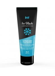 Лубрикант на водной основе Ice Black с ледяным эффектом - 50 мл. - INTT - купить с доставкой в Челябинске