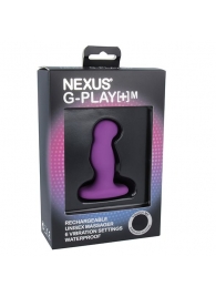 Фиолетовая вибровтулка Nexus G-Play+ M - Nexus Range - в Челябинске купить с доставкой