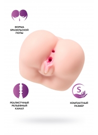 Реалистичный мастурбатор Paula с 2 любовными тоннелями - ToyFa - в Челябинске купить с доставкой