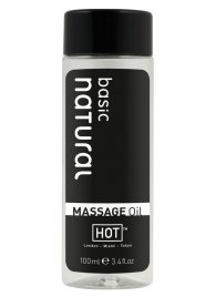 Массажное масло для тела Natural Basic - 100 мл. - HOT - купить с доставкой в Челябинске