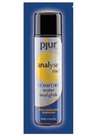 Анальный лубрикант pjur ANALYSE ME Comfort Water Anal Glide - 2 мл. - Pjur - купить с доставкой в Челябинске