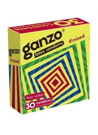 Микс-набор из 30 презервативов Ganzo Mixed - Ganzo - купить с доставкой в Челябинске