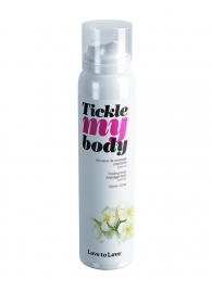 Массажная хрустящая пенка Tickle My Body Monoi с ароматом моной - 150 мл. - Love to Love - купить с доставкой в Челябинске