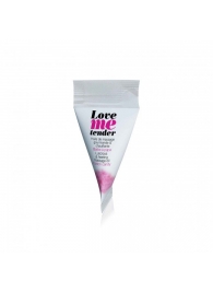 Съедобное согревающее массажное масло Love Me Tender Cotton Candy с ароматом сладкой ваты - 10 мл. - Love to Love - купить с доставкой в Челябинске