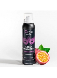 Хрустящая пенка для массажа Acqua Croccante Passion Fruit - 150 мл. - ORGIE - купить с доставкой в Челябинске