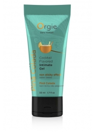 Съедобный интимный гель Orgie Lube Tube Cocktail Pina Colada - 50 мл. - ORGIE - купить с доставкой в Челябинске