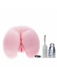 Вибрирующий мастурбатор-попка с ротацией и пультом управления - Baile - в Челябинске купить с доставкой