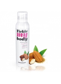 Массажная хрустящая пенка Tickle My Body Sweet Almonds с ароматом миндаля - 150 мл. - Love to Love - купить с доставкой в Челябинске
