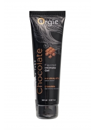 Интимный гель на водной основе Lube Tube Chocolate с шоколадным вкусом - 100 мл. - ORGIE - купить с доставкой в Челябинске