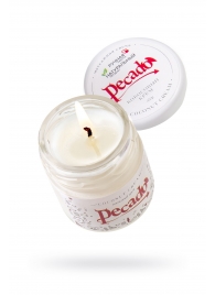 Массажная свеча Сoconut Cream - 35 мл. - Pecado - купить с доставкой в Челябинске