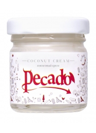 Массажная свеча Сoconut Cream - 35 мл. - Pecado - купить с доставкой в Челябинске