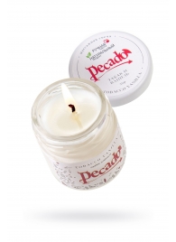 Массажная свеча Tobacco Vanilla - 35 мл. - Pecado - купить с доставкой в Челябинске
