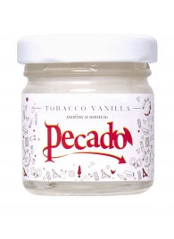 Массажная свеча Tobacco Vanilla - 35 мл. - Pecado - купить с доставкой в Челябинске
