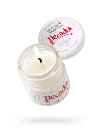 Массажная свеча Brandy   Pear - 35 мл. - Pecado - купить с доставкой в Челябинске
