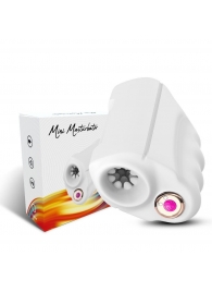 Белый вибромастурбатор Mini Masturbator - Silicone Toys - в Челябинске купить с доставкой
