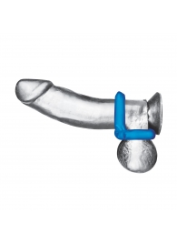 Комплект из 2 эрекционных колец-восьмерок 2-Pack Duo Cock And Ball Stamina Enhancement Ring - BlueLine - в Челябинске купить с доставкой