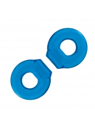Комплект из двух колец для пениса 2-Pack Ultra-Stretch Stamina Endurance Ring - BlueLine - в Челябинске купить с доставкой
