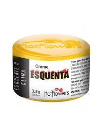 Возбуждающий крем Esquenta с разогревающим эффектом - 3,5 гр. - HotFlowers - купить с доставкой в Челябинске