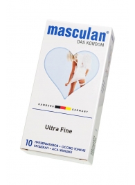 Ультратонкие презервативы Masculan Ultra Fine с обильной смазкой - 10 шт. - Masculan - купить с доставкой в Челябинске