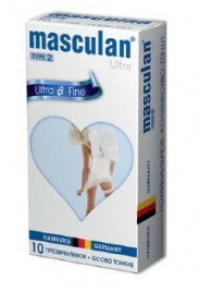 Ультратонкие презервативы Masculan Ultra Fine с обильной смазкой - 10 шт. - Masculan - купить с доставкой в Челябинске