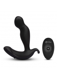 Черный анальный стимулятор с вращением и вибрацией 360 Plug - 13 см. - b-Vibe - в Челябинске купить с доставкой