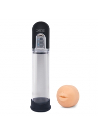 Автоматическая вакуумная помпа-мастурбатор Blowjob Auto Sucker Penis Enlarger Pump - Lux Fetish - в Челябинске купить с доставкой
