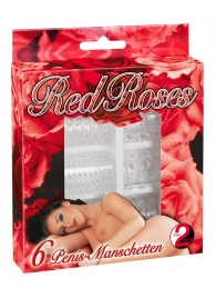 Набор из 6 насадок с шипиками Red Roses - Orion - в Челябинске купить с доставкой