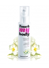 Силиконовый лубрикант 2-в-1 Touch My Body с ароматом моной - 100 мл. - Love to Love - купить с доставкой в Челябинске