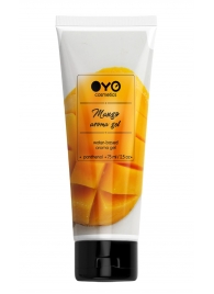 Лубрикант на водной основе OYO Aroma Gel Mango с ароматом манго - 75 мл. - OYO - купить с доставкой в Челябинске