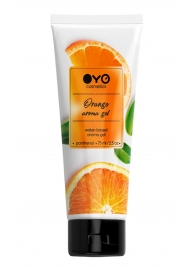 Лубрикант на водной основе OYO Aroma Gel Orange с ароматом апельсина - 75 мл. - OYO - купить с доставкой в Челябинске