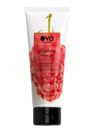 Лубрикант на водной основе OYO Aroma Gel Raspberry с ароматом малины - 75 мл. - OYO - купить с доставкой в Челябинске