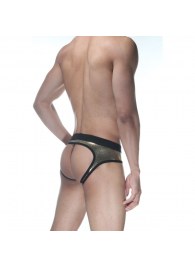 Сексуальные золотистые блестящие трусы-джоки - Don Moris купить с доставкой